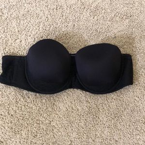 Torrid black strapless bra